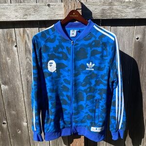 Adidas x A Bape Blue Collaboration xxl